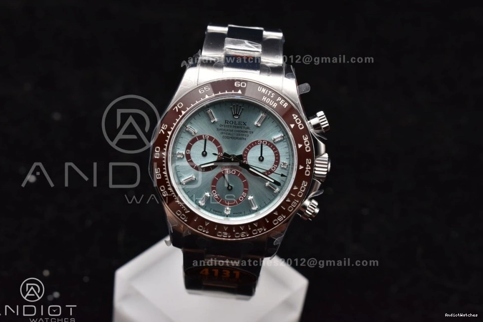 YG 793 Edition SS Crystal Contemporary V 126506 Ice QF SH4131 Daytona Blue 1:1 Dial Braclet Marker Best on 0711